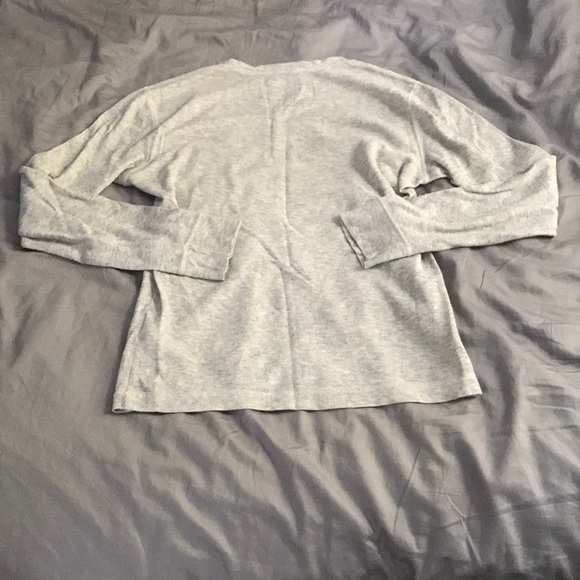 Abercrombie and Fitch gray button up shirt - Picture 2 of 4